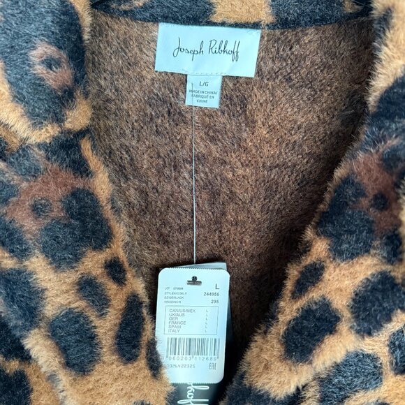 Joseph Ribkoff Leopard coat - Picture 3 of 4